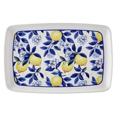 Odore Di Limone Collection Rectangular Serving Platter – 34 x 25 cm