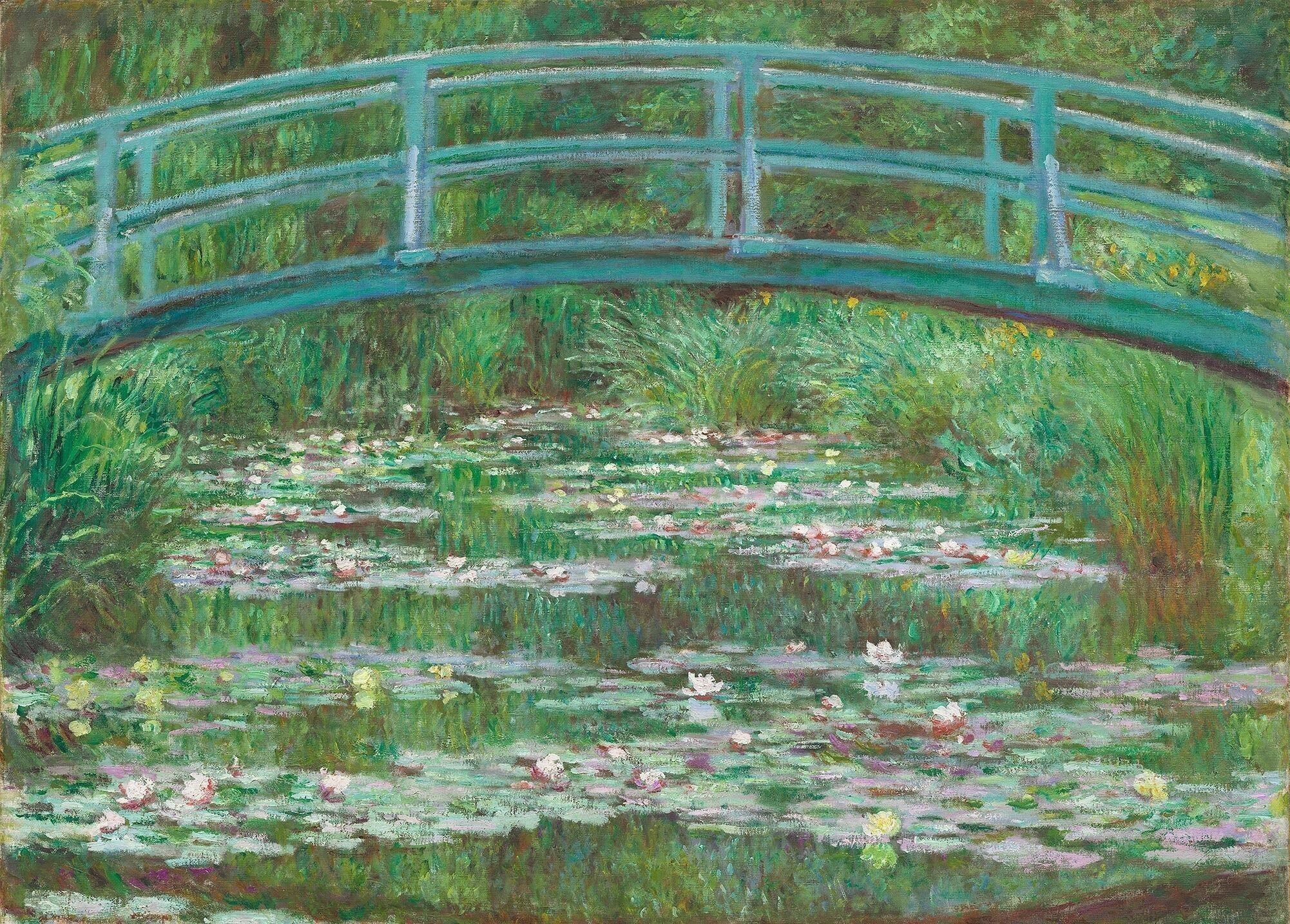 Póster Monet - Puente japonés