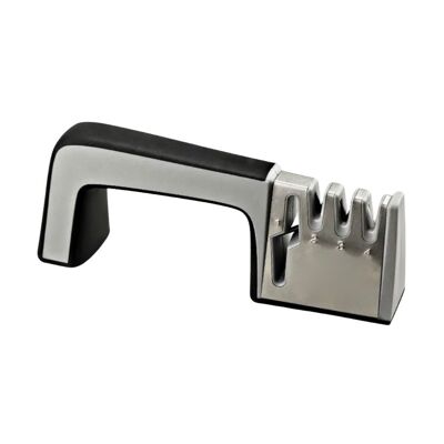 Premium stainless steel sharpener with handle