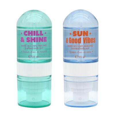 Set of 2 PERFUMED BODY MIST 35 ml