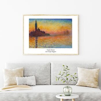Affiche Monet - San Giorgio Maggiore 2