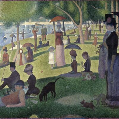 Poster Georges Seurat - Dimanche d'été à la Grande Jatte