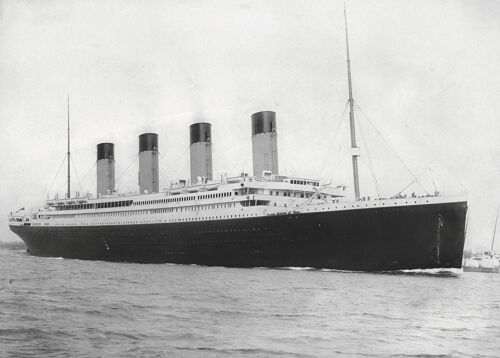 Poster Titanic - Historisch