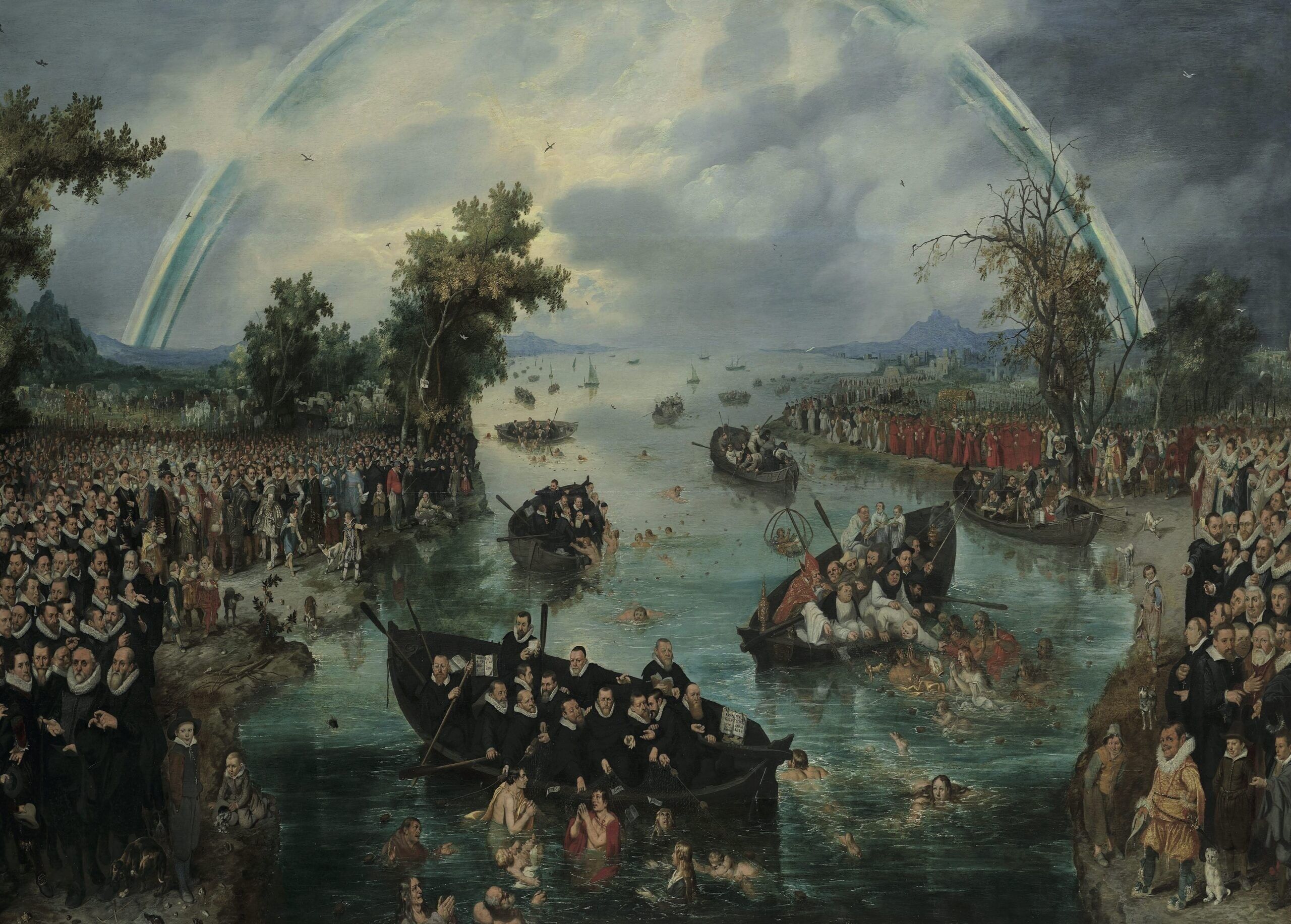 Affiche Adriaen van de Venne - De Zielenvisserij