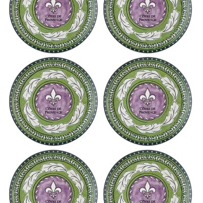 Piatti da portata della collezione Provence, set da 6