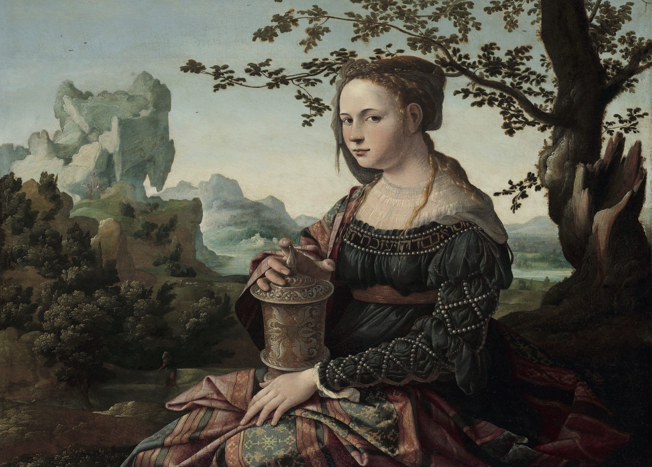 Póster Jan van Scorel - María Magdalena