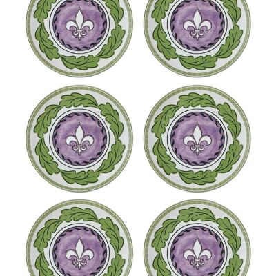 Provence Collection Side Plates, Set of 6