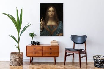 Affiche Léonard de Vinci - Salvador Mundi 2