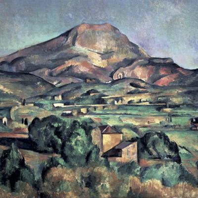 Affiche Paul Cézanne - Monte Sainte-Victoire