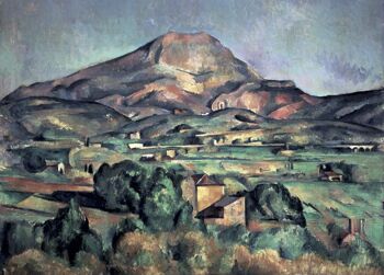 Affiche Paul Cézanne - Monte Sainte-Victoire 1