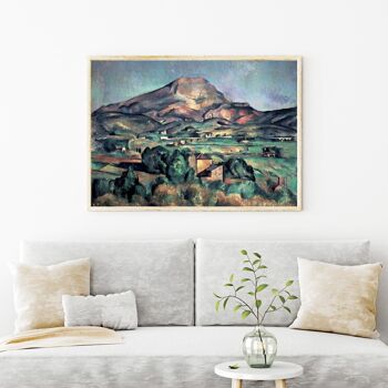 Affiche Paul Cézanne - Monte Sainte-Victoire 2