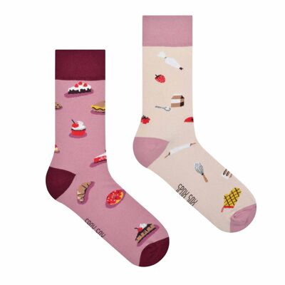 Calzini dolci | Calzini dolciumi - Calzini casual spaiati
