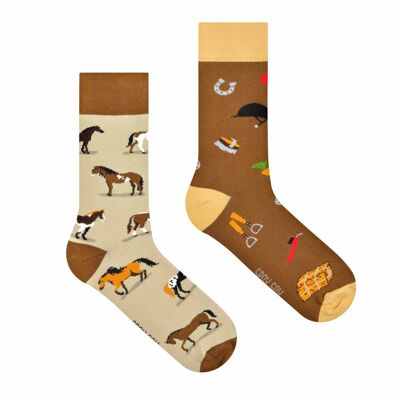 Calzini per cavalli | Calzini per equitazione - calzini casual spaiati