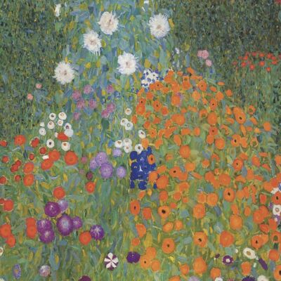 Poster Gustav Klimt - Bauerngarten