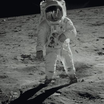 Póster Aterrizaje lunar de la NASA - Neil Armstrong