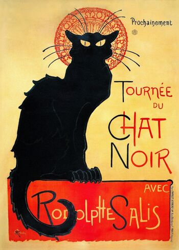 Affiche Le Chat Noir - Vintage 1