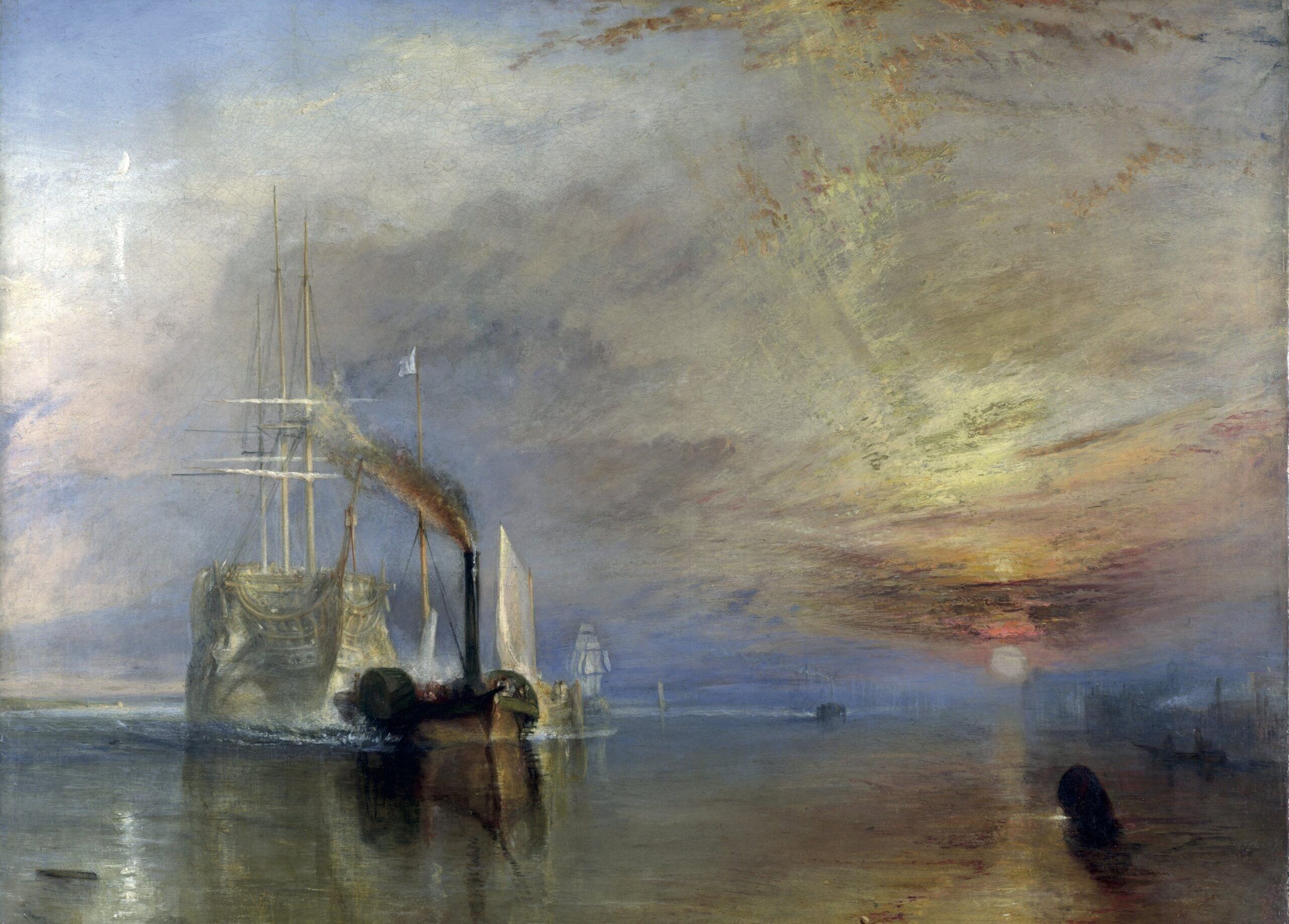 Póster William Turner - The Fighting Temeraire
