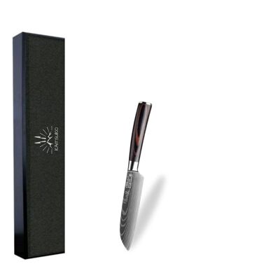 Small Santoku Knife - Chef Tanaka - Forest Wood