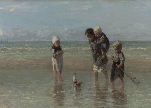 Poster Jozef Israëls - Kinderen der Zee