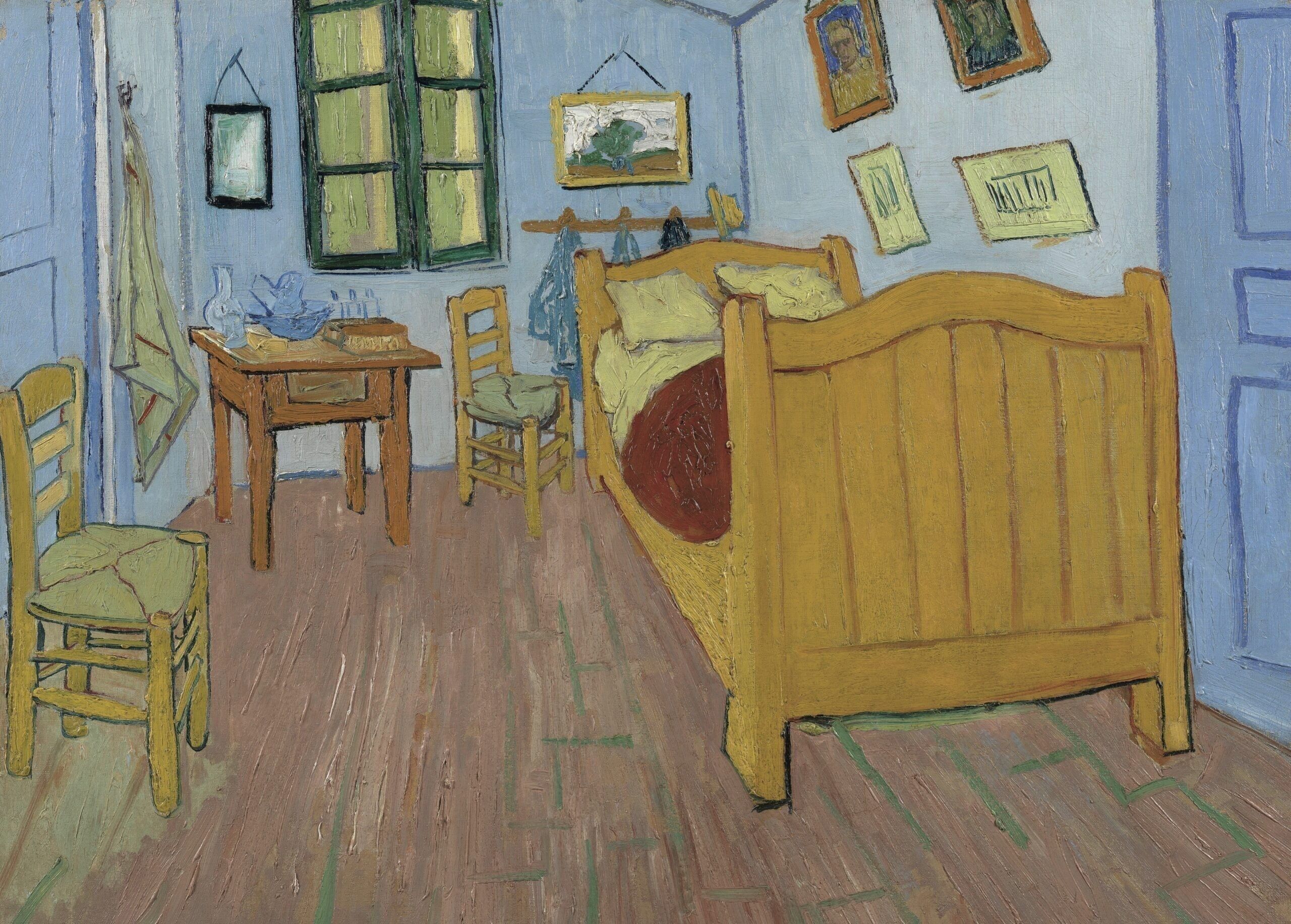 Póster van Gogh - El dormitorio