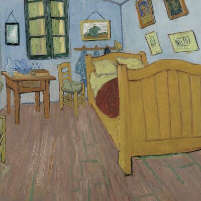 Póster van Gogh - El dormitorio