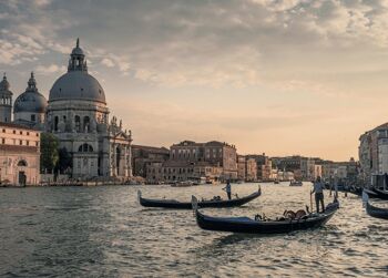 Affiche Venise - Gondoles en Italie