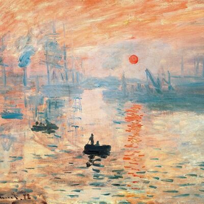 Póster Monet - Amanecer