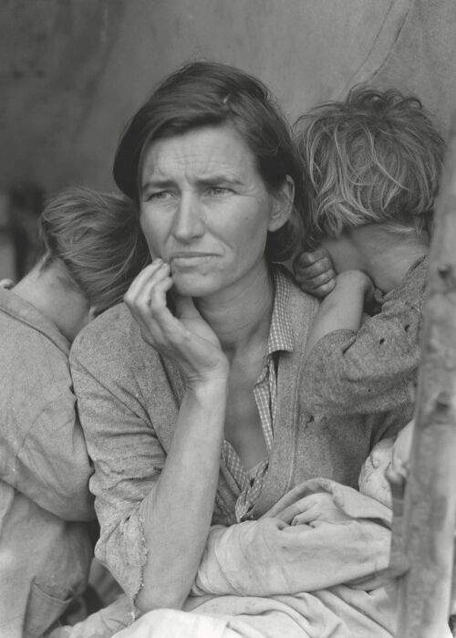 Poster Migrant Mother - Great Depression