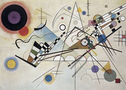 Poster Kandinsky - Composition VIII