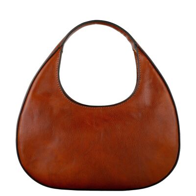 Sac à main demi-lune en cuir pour femme – The Moonstone
