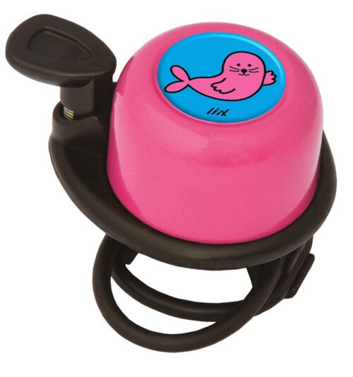 LIIX Scooter Bell Cute Seal - Pink