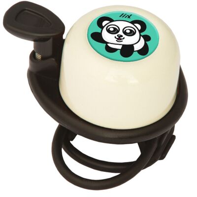 Sonnette de trottinette LIIX Panda mignon - Crème