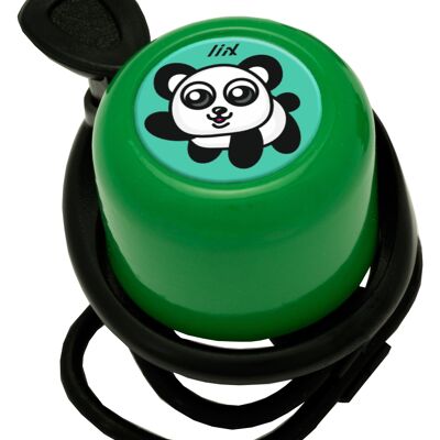 Sonnette de trottinette LIIX Panda mignon - Vert