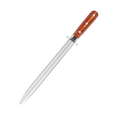Sharpening steel - Wooden handle - 30cm