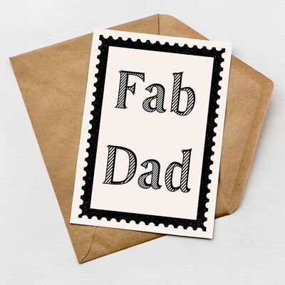 Fab Dad Card | Father's Day Card