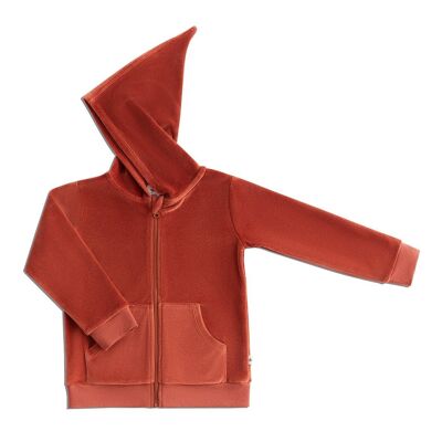 2694TC | Chaqueta infantil con capucha en punta - Tabasco