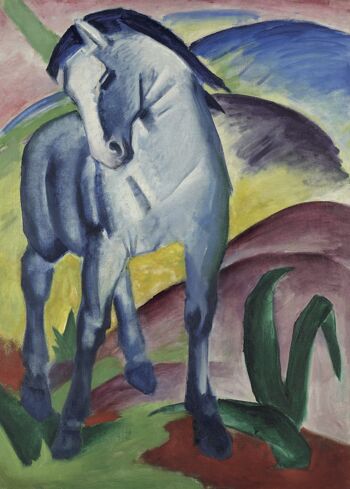 Affiche Franz Marc - Pferd I