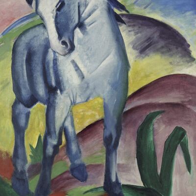 Poster Franz Marc - Pferd I