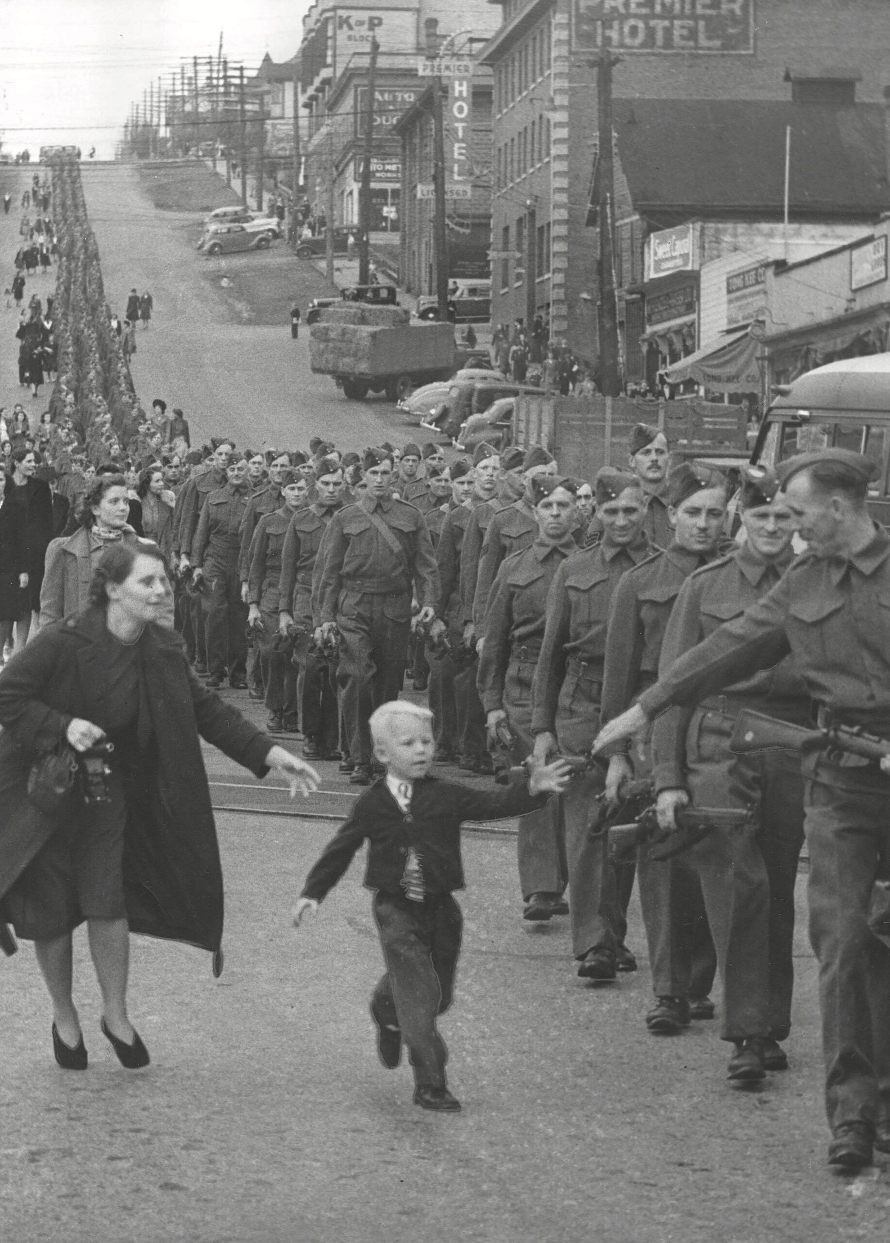 Affiche 'Attends-moi, papa' - Seconde Guerre mondiale