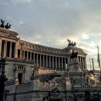 Poster Monument Victor Emmanuel II - Rome