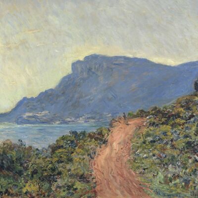 Poster Monet - La Corniche vicino a Monaco