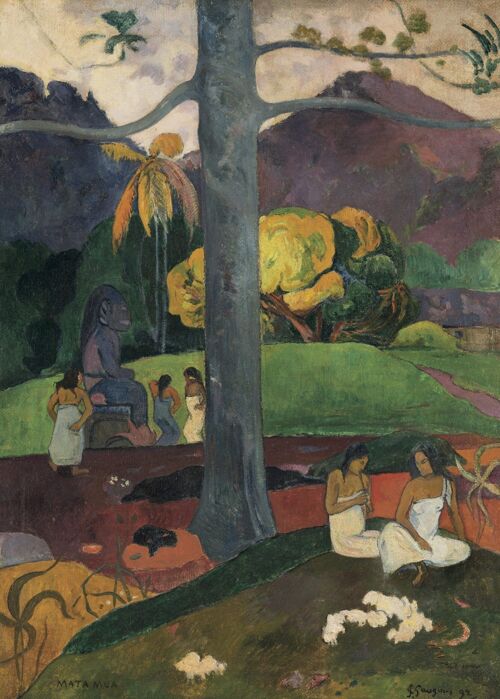 Poster Paul Gauguin - Mata Mua