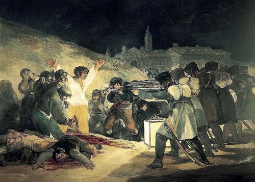 Poster Francisco Goya - El trés de mayo en Madrid