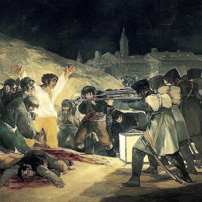 Póster Francisco Goya - El trés de mayo en Madrid