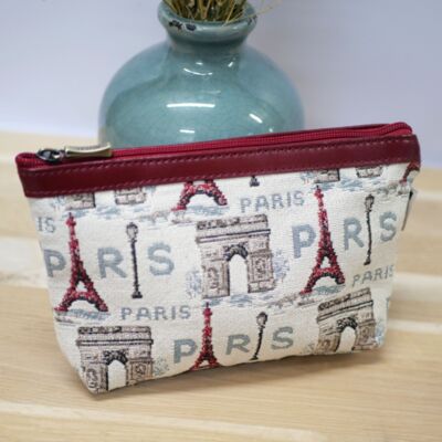 Large pencil case from the "Rouge Paris" collection