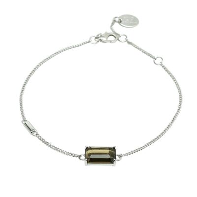 Bracciale Jet Set | Brun | D'argento