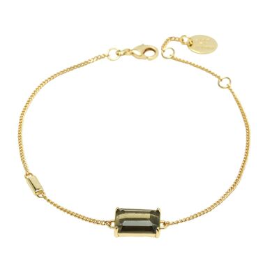 Bracciale Jet Set | Brun | Guld