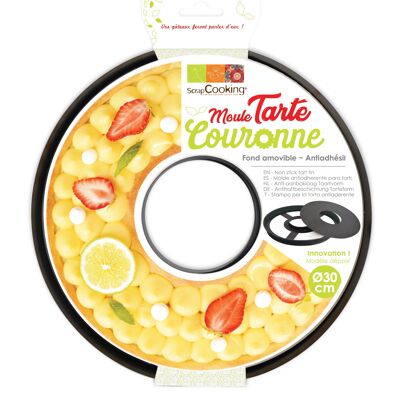 Tarta antiadherente con agujero / corona