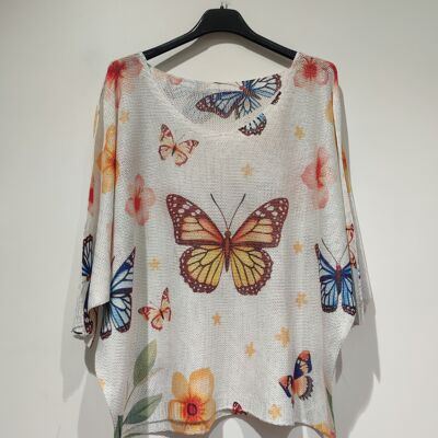 PESS PRINT PE25 papillon 2 brillant