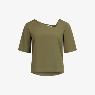 Top Asy Viscose Kaki